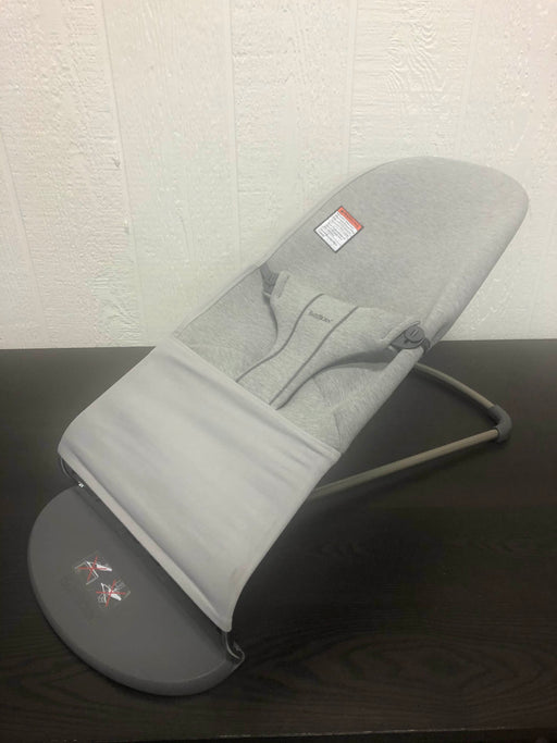 secondhand BabyBjorn Bouncer Bliss, Cotton, Light Grey