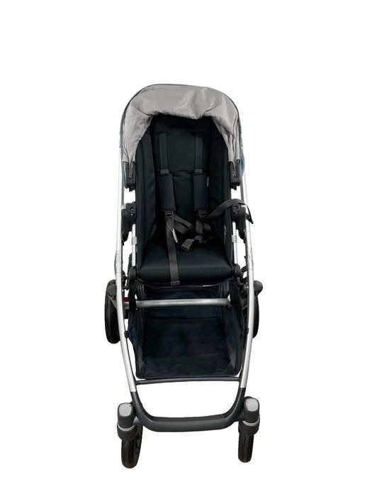 secondhand UPPAbaby VISTA V2 Double Stroller, 2020, Gregory (Blue Melange)