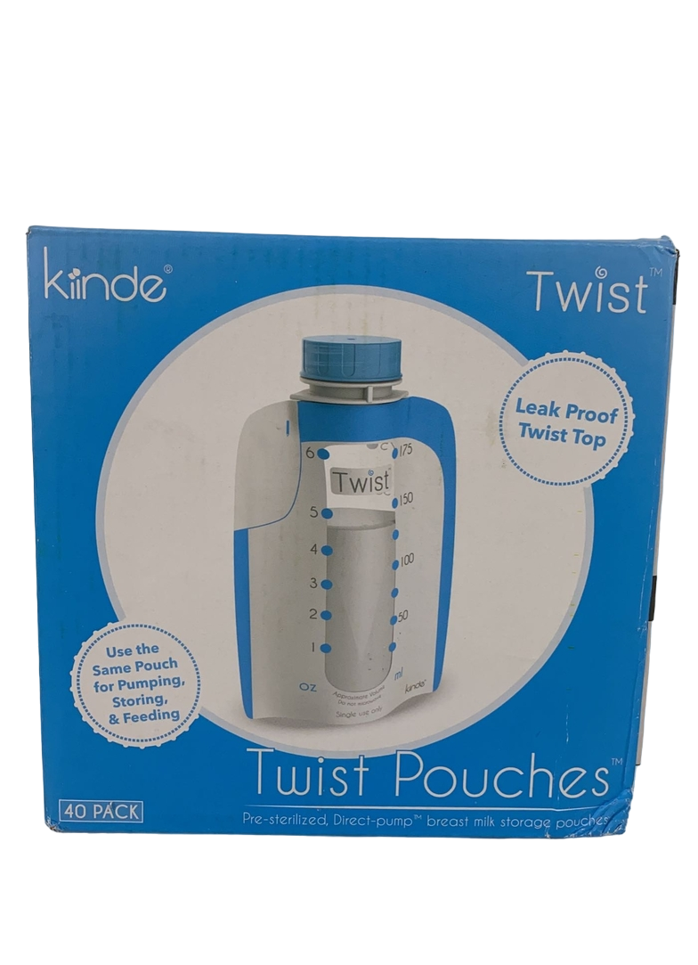 Kiinde Twist Pouches - 80 pack, 6 oz pouches