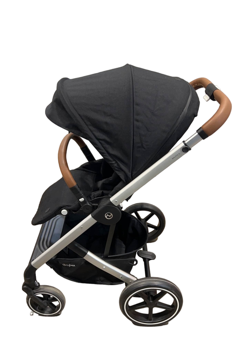 secondhand Cybex Balios S Lux Stroller, 2021, Deep Black