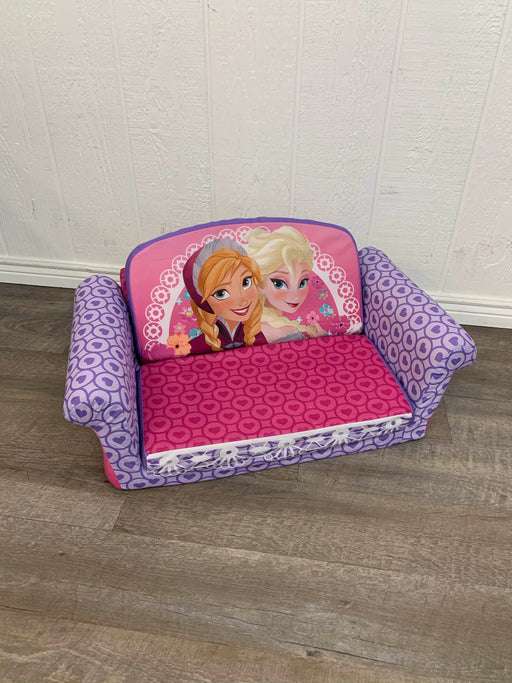 used Marshmallow Furniture Frozen Children’s 2 In 1 Flip Over Sofa