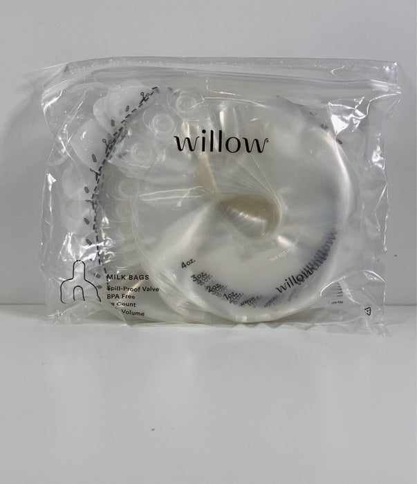 used Willow 48-Count 4 oz Spill-Proof Breast Milk Bags