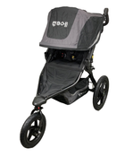 secondhand BOB Revolution Flex 3.0 Single Jogging Stroller, 2022, Graphite