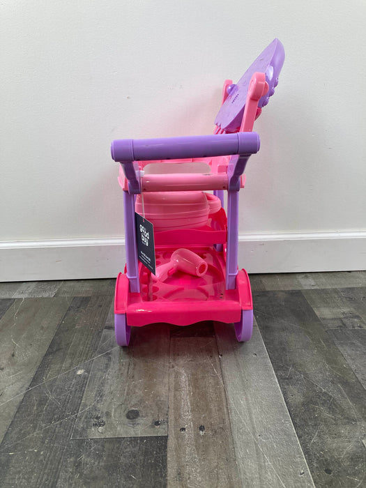 secondhand Kid Connection Beauty Cart Play Set