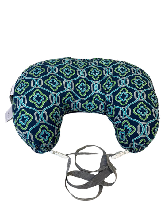 Shop Boppy Best Latch Breastfeeding Pillow, Blue Geo at GoodBuy Gear