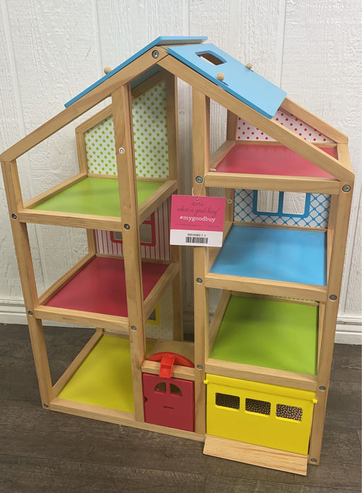 secondhand Melissa & Doug Hi Rise Dollhouse