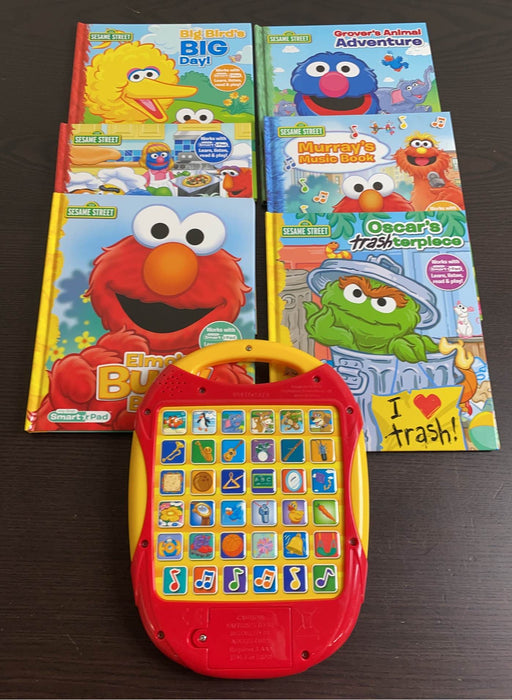 secondhand My First Smart Pad Electronic Activity Pad With Books, -Sesame Street