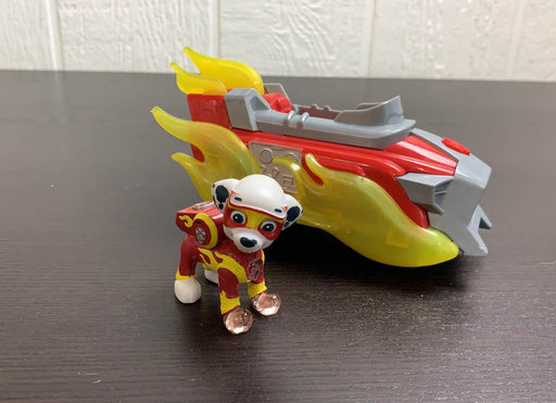 used PAW Patrol Mighty Pups Charged Up Deluxe Vehicle, Marshall’s
