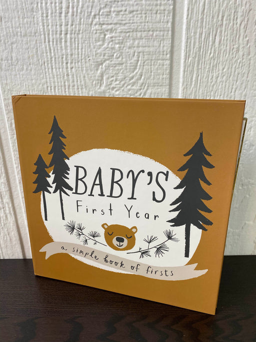 used Lucy Darling Baby’s First Year Memory Book