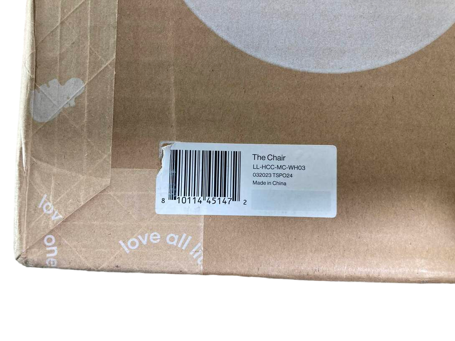 Shop Lalo The Chair, Coconut, Natural Wood at GoodBuy Gear