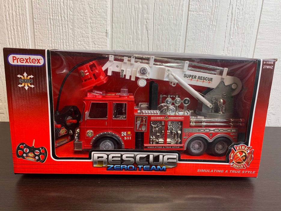 used Prextex Remote Control Fire Truck