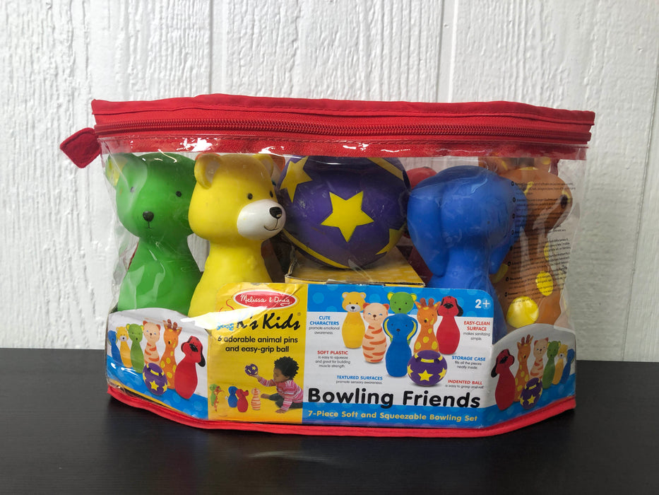 used Melissa & Doug Bowling Friends Play Set