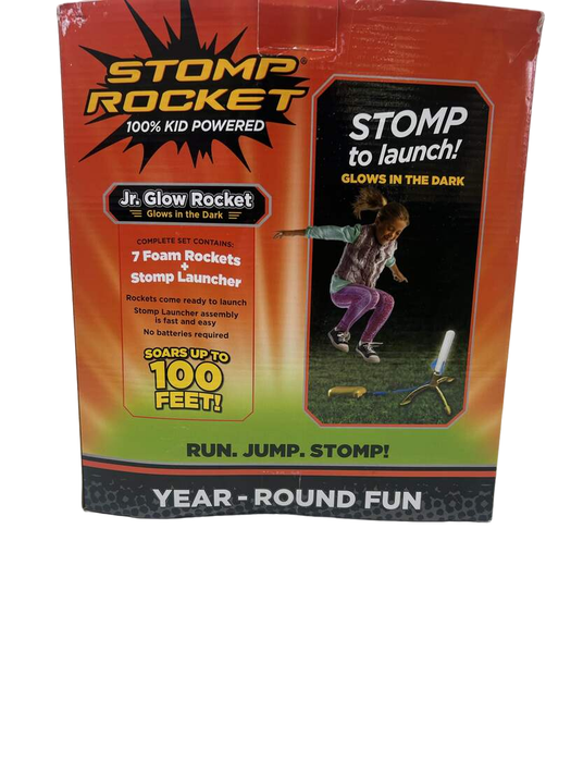 used Stomp Rocket Jr Glow Launcher