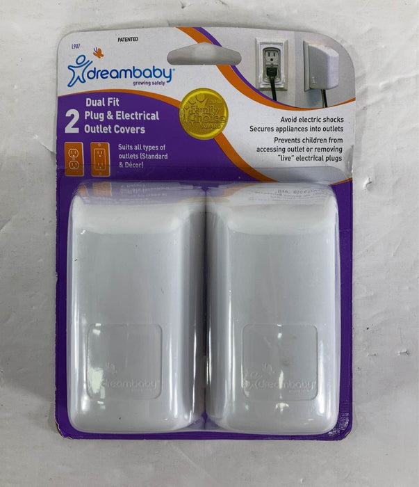 used Dreambaby Dual Fit Plug &Electrical Outlet Covers - 2 Pack