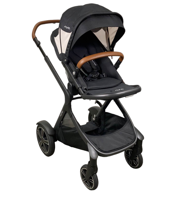 Nuna Demi Grow Stroller, 2022, Black Caviar