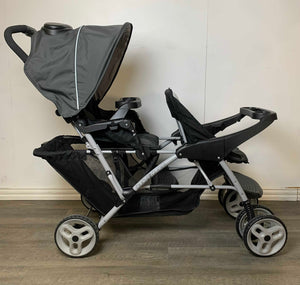 Graco glider double top stroller