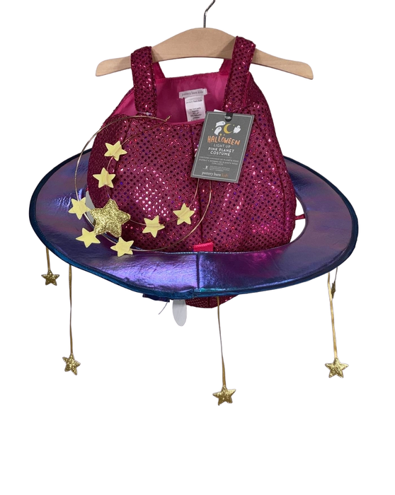 used Pottery Barn Kids Pink Planet Light-Up Costume, 2-3T