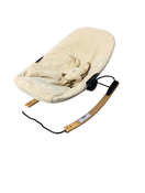 used Bloom Coco Go 3-in-1 Bouncer, Natural Wood, Coconut White Organic