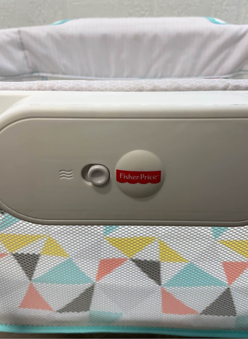 secondhand Fisher Price Stow N’ Go Bassinet