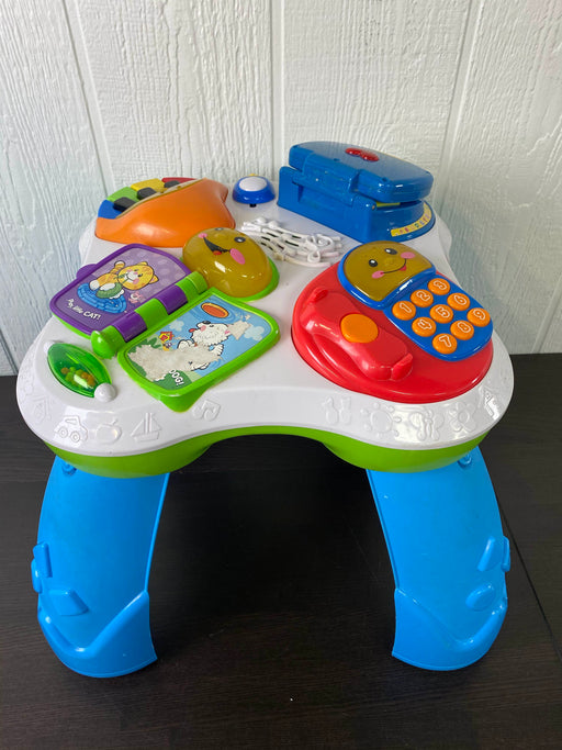 secondhand Fisher Price Laugh & Learn Learning Table, Friends Musical Table 