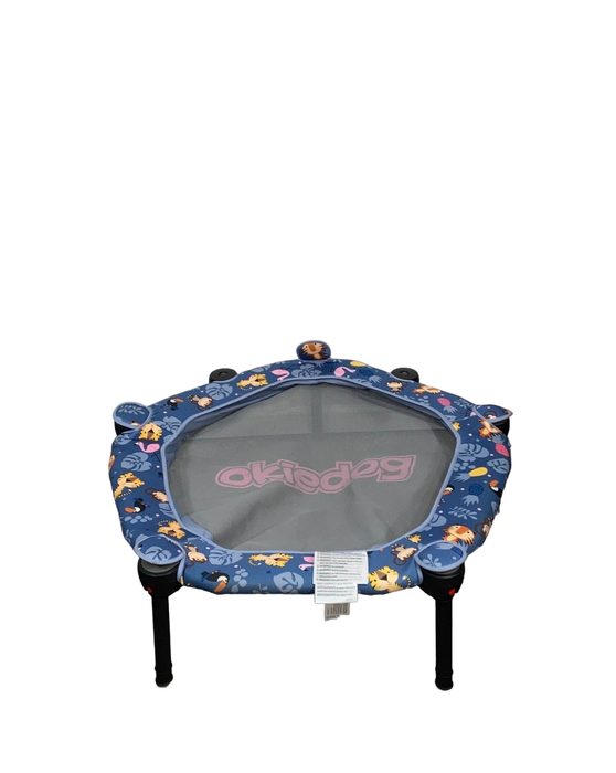 used Okiedog 3-in-1 Foldable Mini Toddler Trampoline