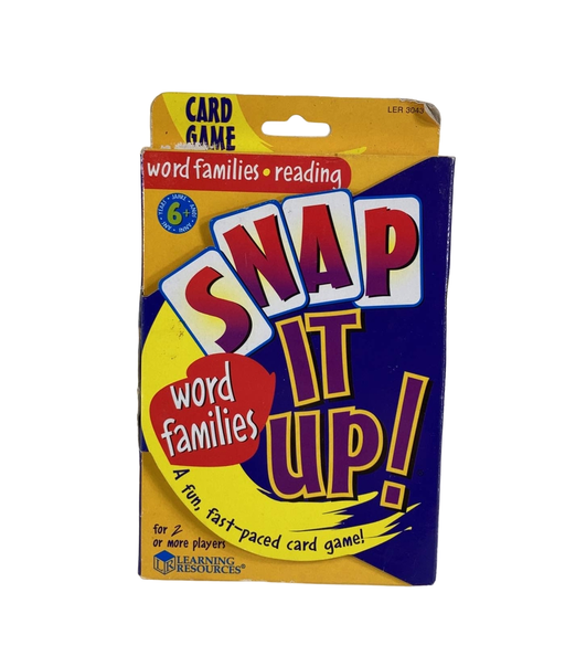 used Learning Resources Snap It Up!, Phonics & Reading