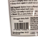 Shop Beaba Shnuggle Baby Bath, Aqua at GoodBuy Gear
