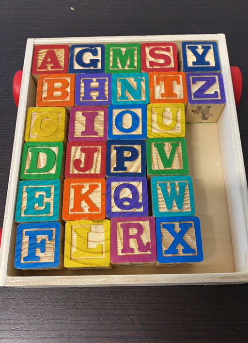 secondhand Alphabet Blocks