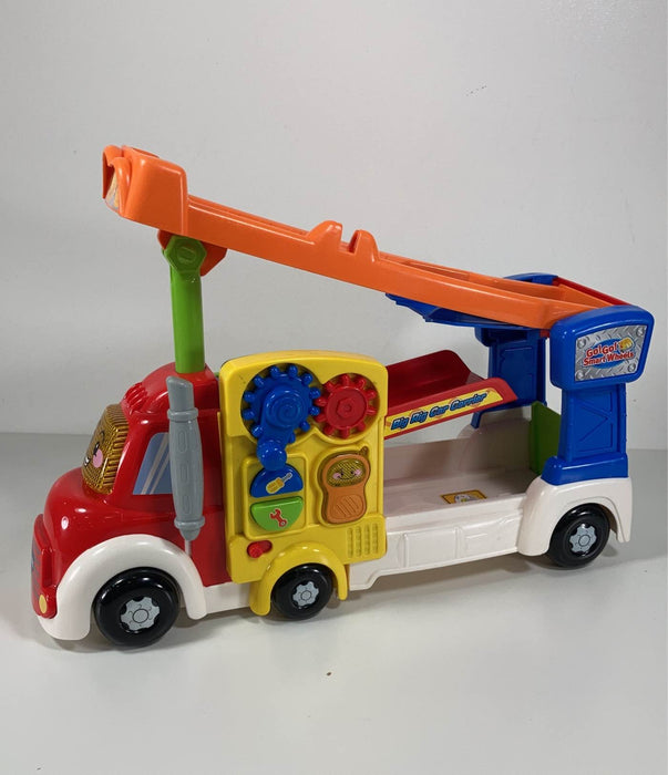 secondhand VTech Go! Go! Smart Wheels Big Rig Car Carrier