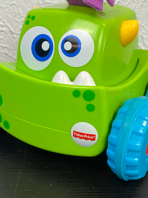 secondhand Fisher Price Press ‘N Go Monster Truck With Rolling Motion