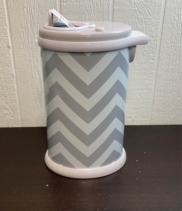 Shop Ubbi Diaper Pail, Grey Chevron at GoodBuy Gear