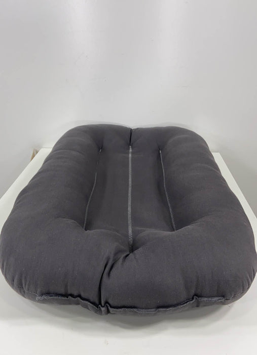 used Snuggle Me Organic Sensory Toddler Lounger, Sparrow- HIDDEN IS THIS REALLY THE TODDLER SIZE?