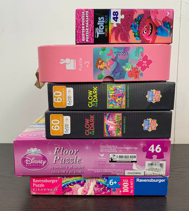 used BUNDLE Jigsaw Puzzles