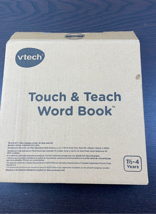 used VTech Touch and Teach Word Book