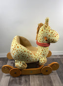 secondhand Labebe 2-in-1 Giraffe Rocking Horse With Wheels