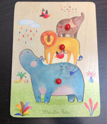 used Moulin Roty Les Papoum Puzzle