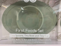 secondhand Ezpz First Foods Set, Sage