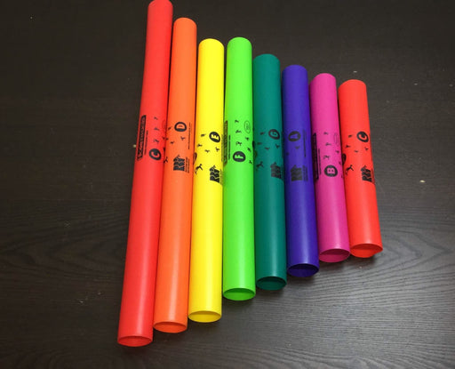 used Boomwhackers 8-Note C Major Diatonic Set