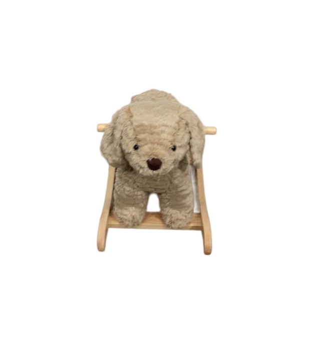 used Pottery Barn Kids Plush Animal Rocker, Labradoodle