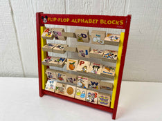 used Disney Flip Flop Alphabet Blocks