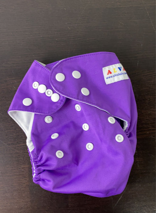 Shop Alva Baby One Size Adjustable Cloth Diapers With Inserts at GoodBuy Gear
