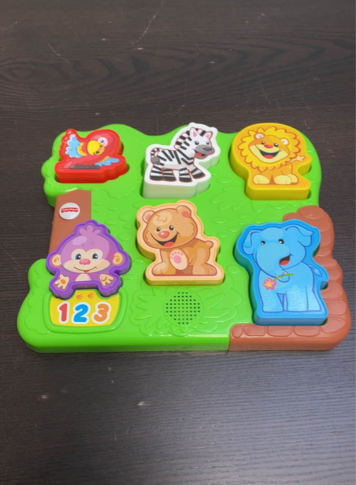 used Fisher Price Laugh & Learn Zoo Animal Puzzle