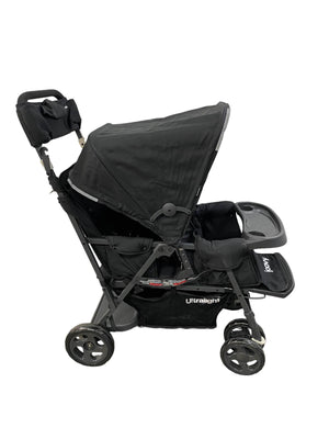 Joovy Graphite Double Stroller Joovy Caboose Too Ultralight Stand