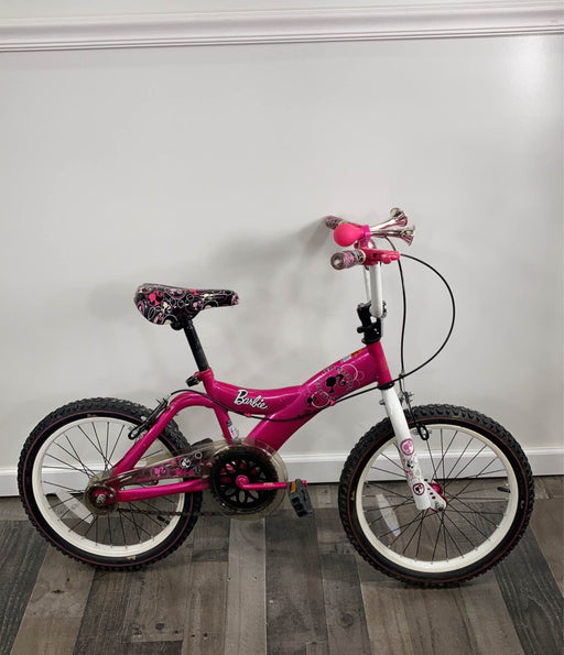 secondhand Dynacraft Barbie Bike, 18"