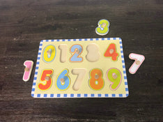 secondhand Colorful Wooden Puzzle