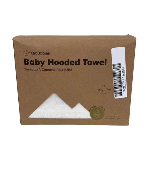 used KeaBabies LUXE Baby Hooded Towel, Bear