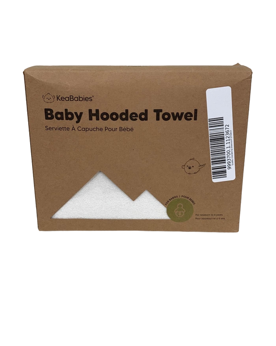 used KeaBabies LUXE Baby Hooded Towel, Bear
