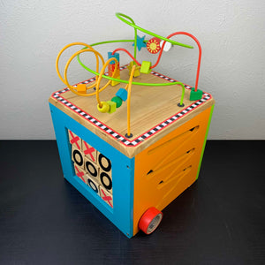 Battat wooden 2024 activity cube