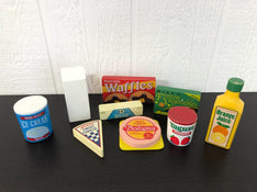 used Melissa & Doug Play Food, Fridge Food Set