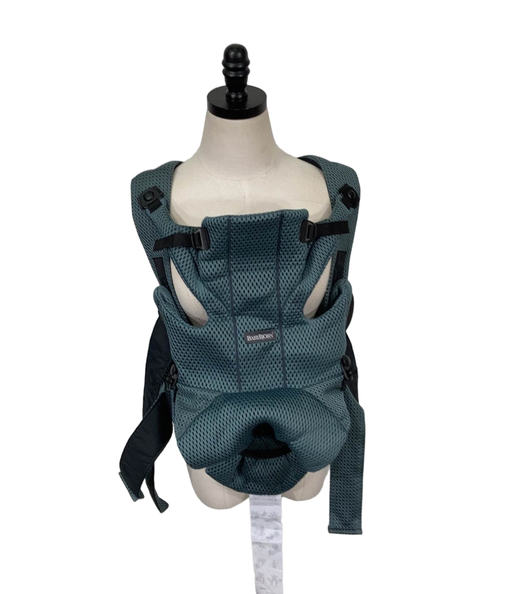 used BabyBjorn Baby Carrier Free, Sage Green 3D Mesh